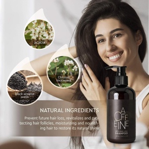 Private Label Best Hair Care Products with Natural and Healthy Ingredient Caffeine Hair Loss Hair Growth Shampoo