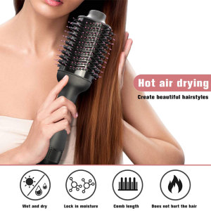 Professional Blow Dryer Hair Straightener And Curling Iron One Step Hair Dryer