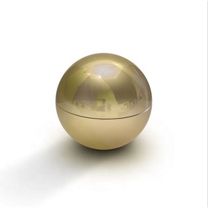 Promotional Silver Metallic Ball Lip Balm