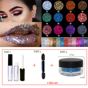 Quality Chinese Products body shimmer waterproof GLITTER PERMANENT HAIR COLOR