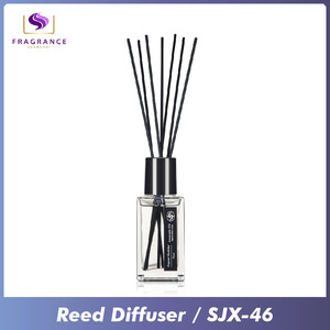 reed diffuser bottles wholesale 100ml Glass Bottle Fragrance Perfume with rattan sticks