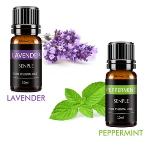 Senple Aromatherapy Pure Essential Oils Set for Diffuser Blends Kits with Lavender, Peppermint, Orange, Rosemary, Tea Tree, Lemo