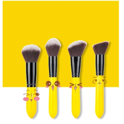 Silicone Face Mask Brushes, Flexible Facial Mud Mask Applicator Brush, Yellow