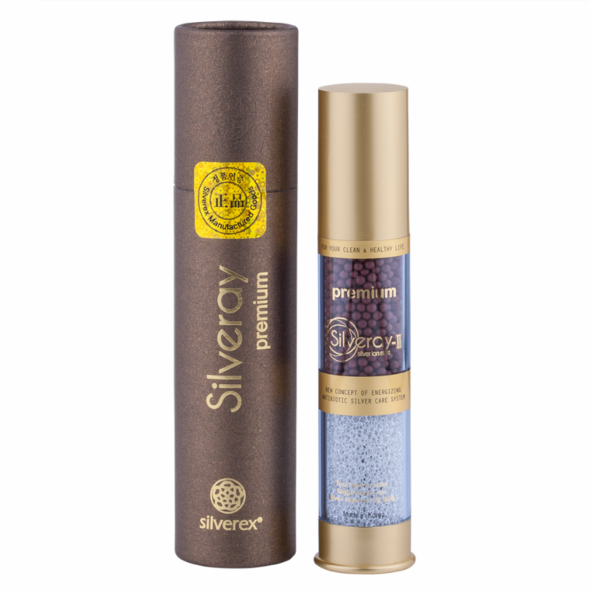 Silverex Sarah Silveray 2 Premium Gold Silver Ion Mist 50ml for Sterilization and Moisturizing