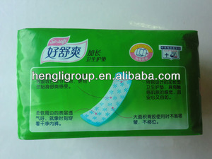 So-soft soft cotton panty liner HD820 lengthening