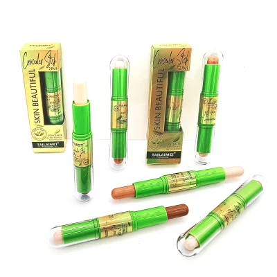 Tlm Concealer Private Label 2 in 1 Double Ended Concealer Makeup Flawless Colors Make up Finishing Touch Contour Concealer Stick