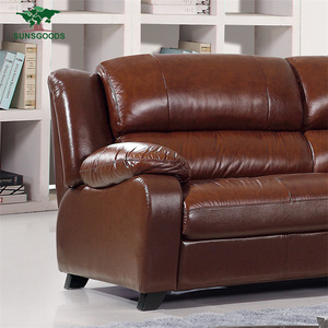 Top Quality Tan Leather Corner Sofa Bed,Tan Leather Corner Settee