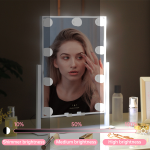 Top Seller Tabletop Wireless Charger Hollywood Led Lighted Makeup Vanity Mirrors