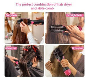 Truelybeauty Hair Straightener And Curler One Step Hair Dryer Brush Hair Brush Dryer