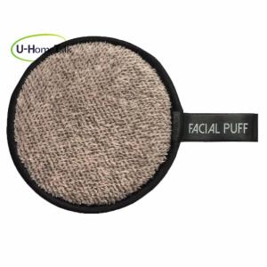 U-HomeTalk New 2019 Chemical Free Bamboo Fiber Reusable Private Label Round Makeup Remover Towel Magic Makeup Remover Pad