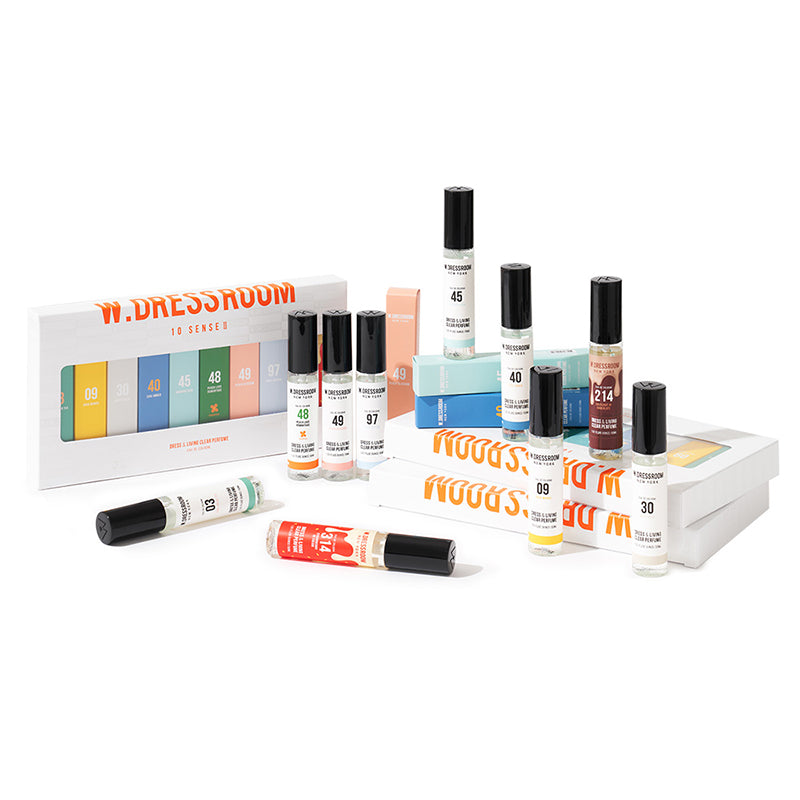 (W.DRESSROOM) Dress &amp; Living Clear Perfume Set 10 Sense Set Ver.2 30ml x 10