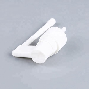 White Plastic Medical  Long Spray Nozzle Oral Mouth Spray Pump Sprayer Nasal Sprayer (NS17)