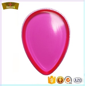 Wholesale cheap giveaway makeup clear silicone puff