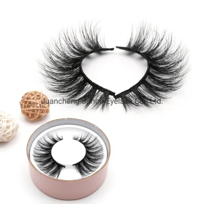 Wholesale Cosmetic 3D 5D Mink Eyelashes with Lash Glue Free Sample
