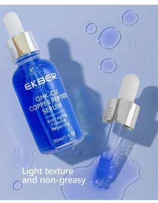 Wholesale Multi-Function Anti-Aging Repair Blue Copper Peptide Face Serum