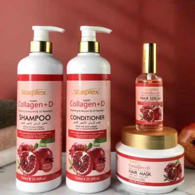 Wholesale Starplex Hydrating Smooth Nourishing Organic Natural Pomegranate Collagen Hair Mask Treatment