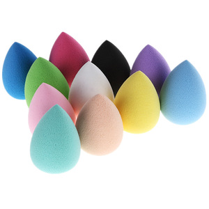 Yaeshii Waterdrop Shape Private Label Sponge Powder Smooth Puff Makeup Sponge