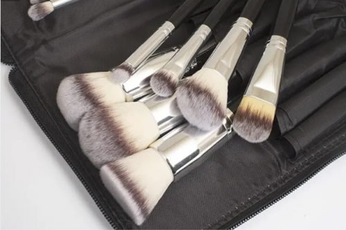 Professional Cosmetic Brush Cruelty-Free Vegan Synthetic Bristle Cosmetic Tool for Makeup Artists