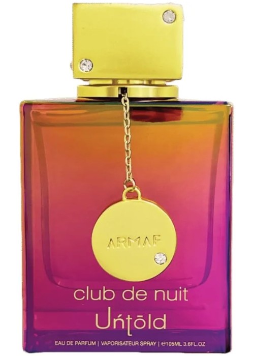 Armaf Club De Nuit Untold for Men Eau de Parfum, 3.6 Ounces