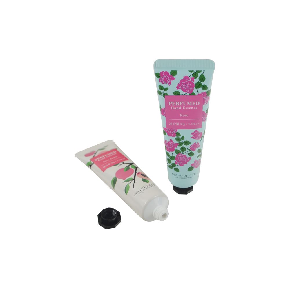 Factory Direct Sales 30ml Empty Plastic Hand Cream Tube With Octagonal Cover