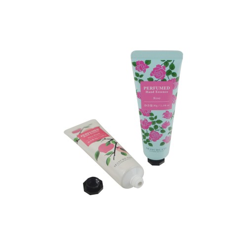 Factory Direct Sales 30ml Empty Plastic Hand Cream Tube With Octagonal Cover