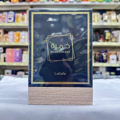 Lattafa Khamrah Vanilla, Warm Spicy, Amber, Cinnamon Eau de Parfum Long-Lasting Fragrance for Unisex 3.40 Ounce / 100 ml