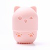 Cute Soft Silicone Portable Makeup Sponge Holder