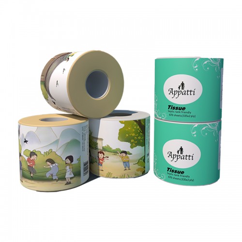 Toilet Paper Virgin Wood & Bamboo Pulp