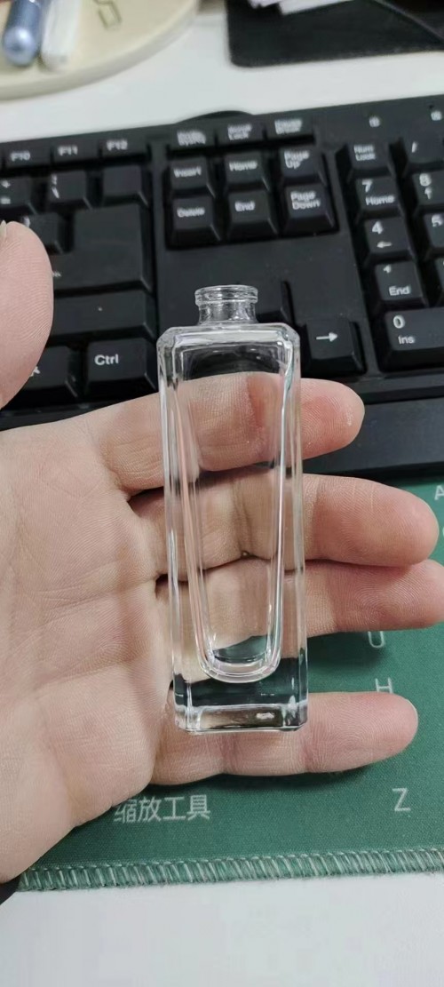 perfume glass bottles square 30ML on stock