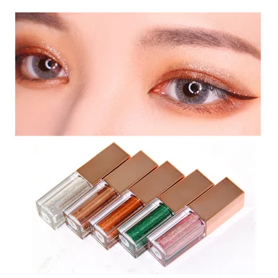 10 Colors Flashing Pearlescent Liquid Eyeshadow Private Label