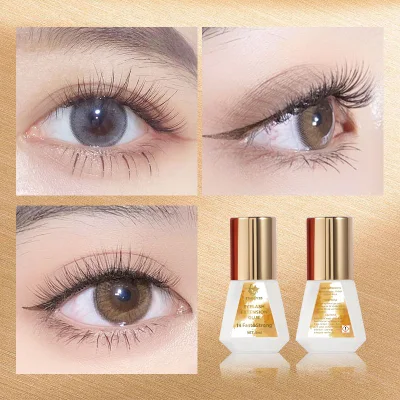 1s Fast Dry Black Color 5ml Low Odor Waterproof Eyelash Extension Glue