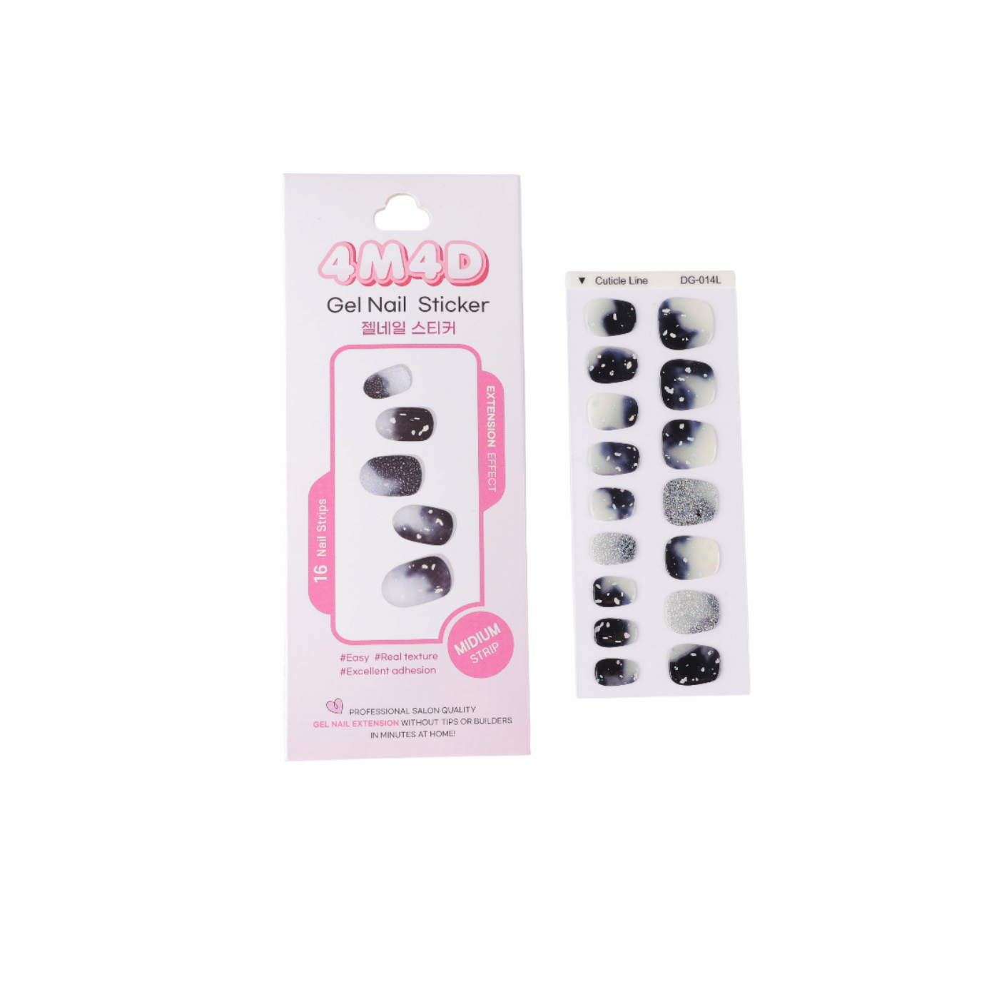 4M4D Extension Gel Nail Sticker