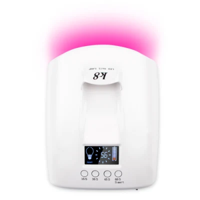 60W Rechargeable UV LED Smart Power Nail Dryer Lamp Phototherapy Lamp Nail Gel Polish Baking Lamp Nail Lamp