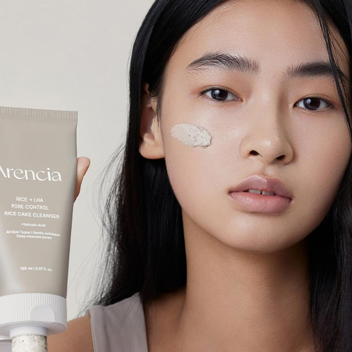(Arencia) Rice + LHA Pore Control Rice Cake Cleanser 150g