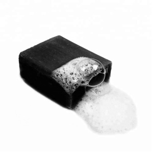 Beauty Product Bamboo Charcoal Whitening Handmade African Black Soap For Women Skin Care