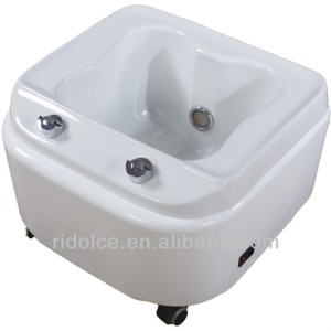 Beauty Salon Equipment Portable Washing Salon Basin with LED Light and Motor