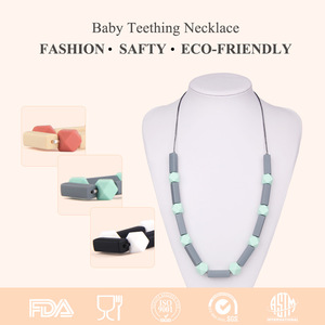 BPA Free Silicone Teething Necklace Silicone Breast Forms