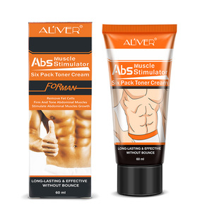 Calf Muscles Slimming Cream Aliver Six Pack Care Fitness Belly Fat Burning Abdominal Muscles Cream