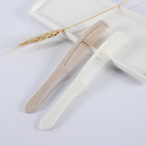 Cheap Personalized Biodegradable Wheat Straw Plastic Comb Anti Static Hair Comb