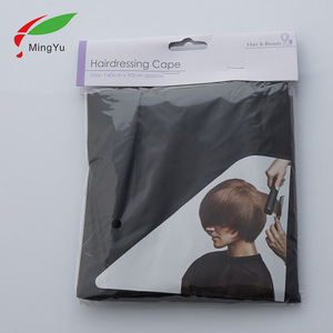 Cheap Unisex Waterproof Barber Cape Custom Hairdressing Cape Black Hair Cutting Cape