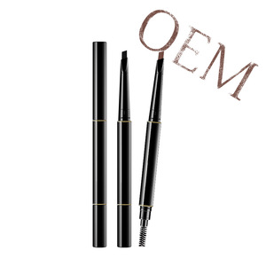 Custom Logo Cosmetics No Brand Matt Pigmented High Quality Make up Private Label Aut Eyebrow Pencil