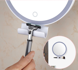 Customized light 360 degree rotation smart portable makeup led mirror