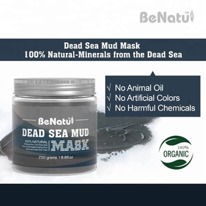 Dead Sea Mud Mask 100% Natural Mineral - Best Facial Cleanser, Pores Minimizer, Acne Reducer, Blackhead Remover for Face &amp; Body