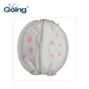 Disposable breast pad with adhesive tape and spandex ultra thin soft nursing pad breastfeeding pad