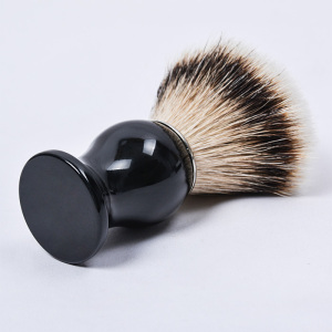 Dongshen wholesale comfortable silvertip badger hair resin handle shaving brush