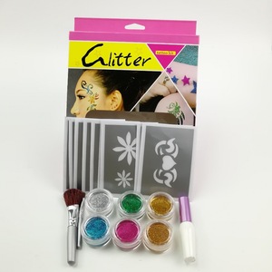 Eco-friendly Non-toxic Body Art Glod Sliver Glitter