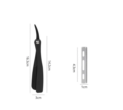 Feather Razor Vintage Manual Change Blade Shaving Razor Folding Knife