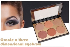 Free sample  high pigment cosmetics makeup eye shadow