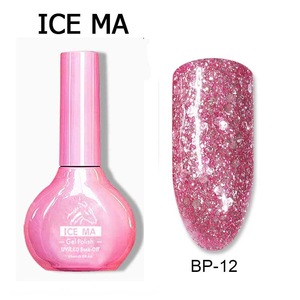 Guangzhou Perfect acrylic nail art supplies rose gold chrome nail powder soak off glitter gel nail polish