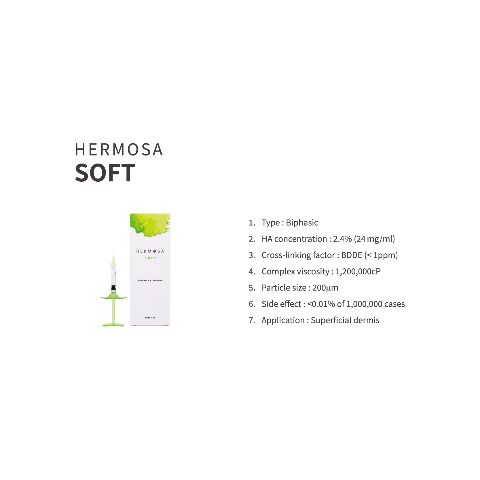 HERMOSA Dermal Filler_HARD/MILD/SOFT